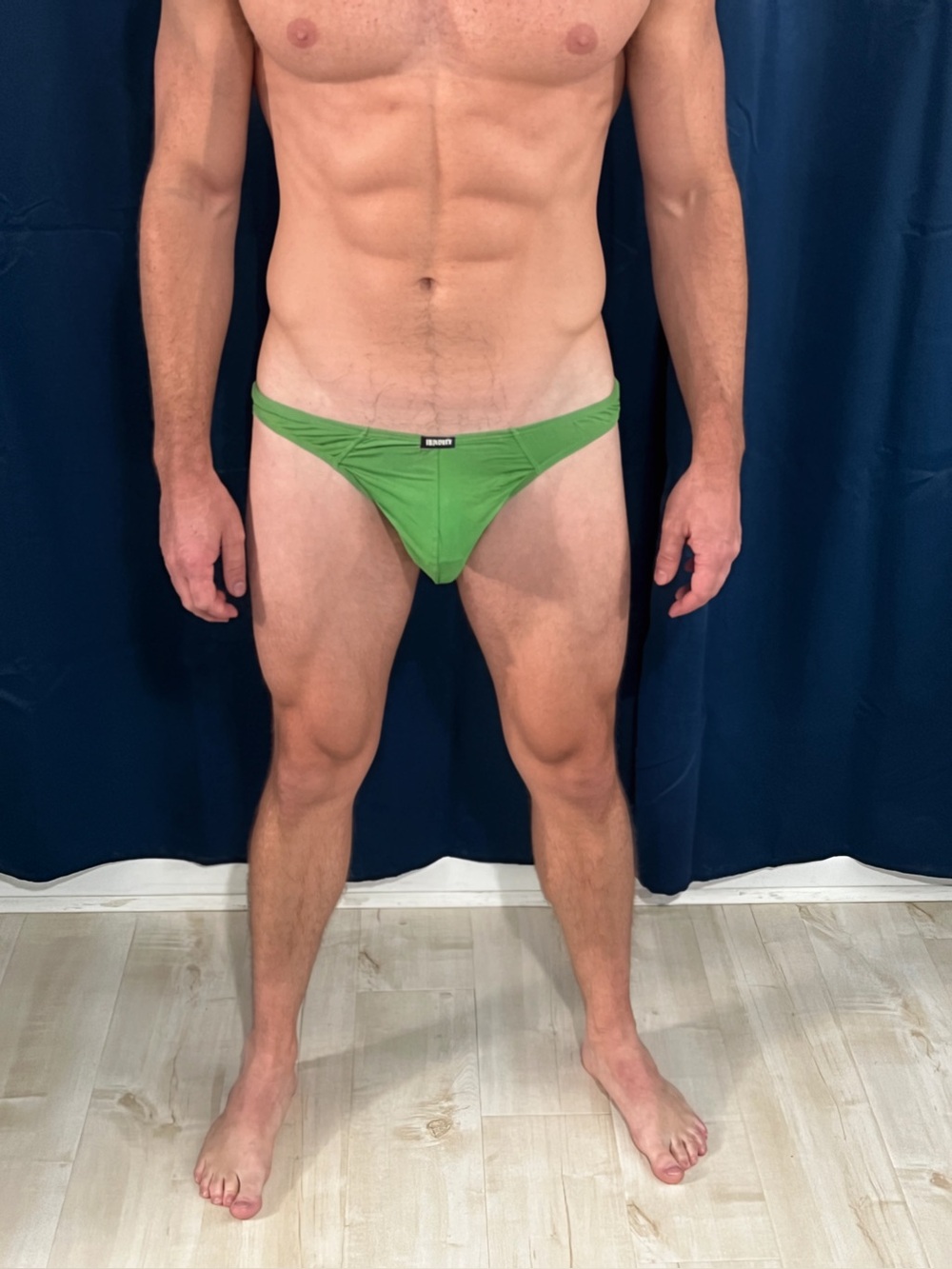 Neon Green Men’s Low Rise Thong